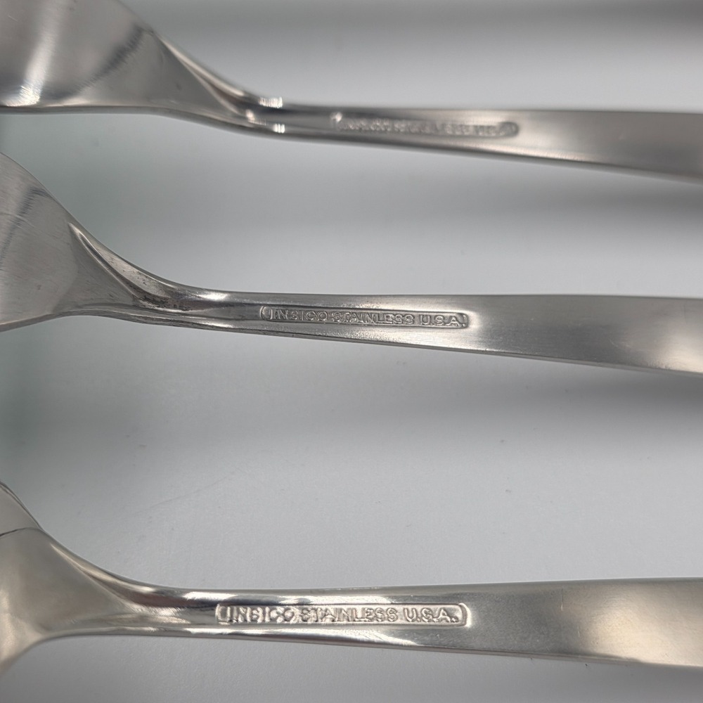 Vtg International Silver Company Flatware Set Insico Stainless USA NASSAU - Picture 6 of 7